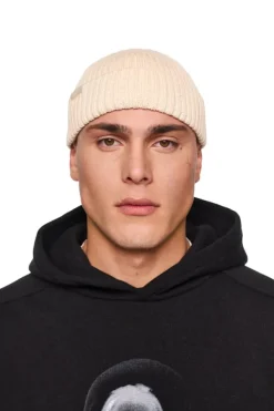 OLAKALA Alien Intel Beanie Beige Clearance