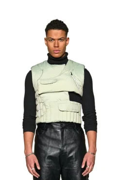 OLAKALA Anatomy Puffer Vest Online