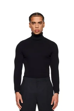 OLAKALA Anatomy Turtleneck Black Cheap