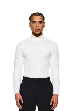 OLAKALA Anatomy Turtleneck White Best Sale