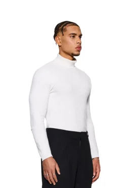 OLAKALA Anatomy Turtleneck White Best Sale