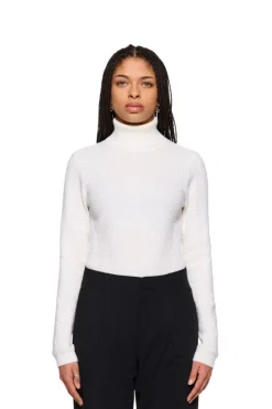 OLAKALA Anatomy Turtleneck White Best Sale