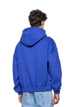 OLAKALA Archive Isolation Zip-Hoodie Blue Fashion