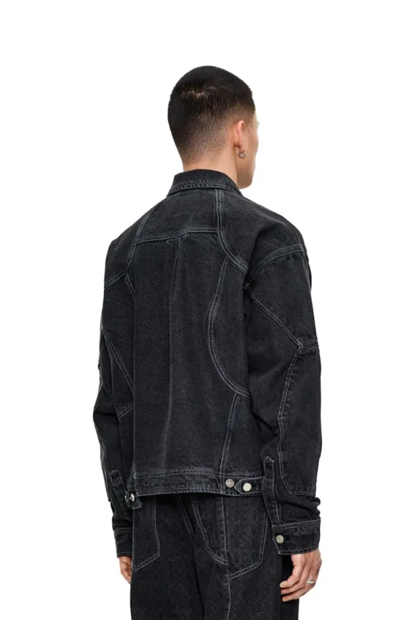 OLAKALA Cc Black Denim Jacket Best