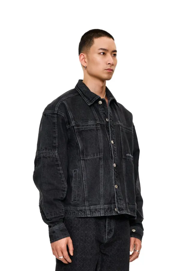 OLAKALA Cc Black Denim Jacket Best
