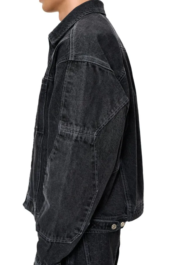OLAKALA Cc Black Denim Jacket Best