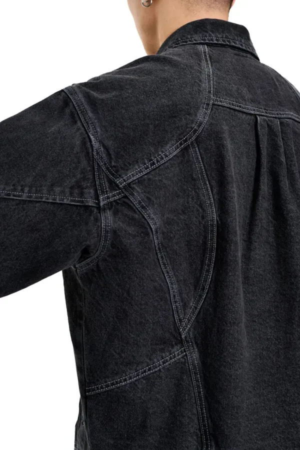 OLAKALA Cc Black Denim Jacket Best