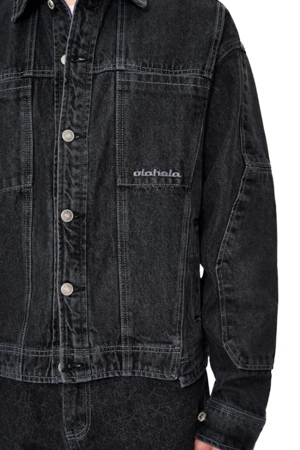 OLAKALA Cc Black Denim Jacket Best