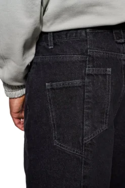 OLAKALA Cc Blackloose Fit Denim Pants Shop
