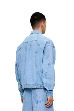 OLAKALA Cc Blue Denim Jacket Flash Sale