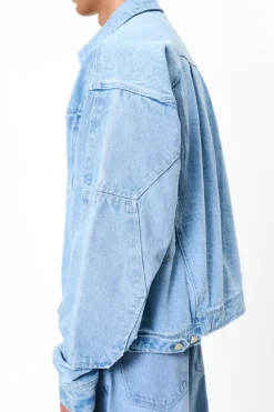 OLAKALA Cc Blue Denim Jacket Flash Sale