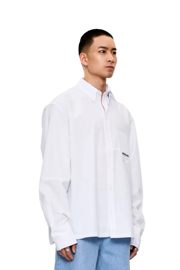 OLAKALA Cc Button Shirt White Online