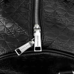 OLAKALA Cc Debossed Weekender Bag Black Cheap