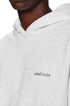 OLAKALA Cc Essential Hoodie Gray Melange Outlet