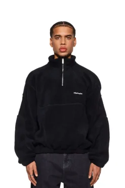 OLAKALA Cc Fleece Halfzip Black Store