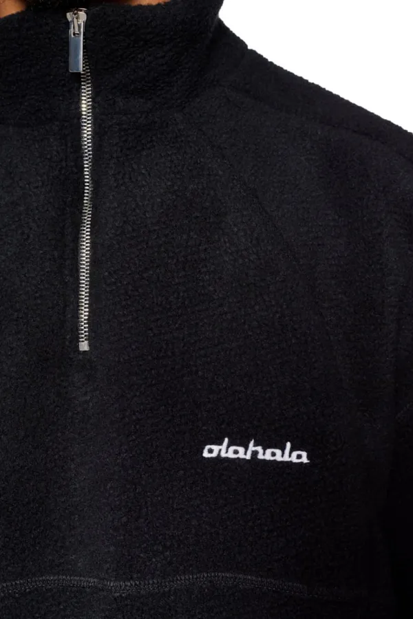 OLAKALA Cc Fleece Halfzip Black Store