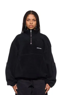 OLAKALA Cc Fleece Halfzip Black Store
