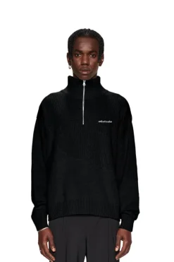 OLAKALA Cc Knit Halfzip Black Best Sale