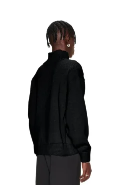 OLAKALA Cc Knit Halfzip Black Best Sale