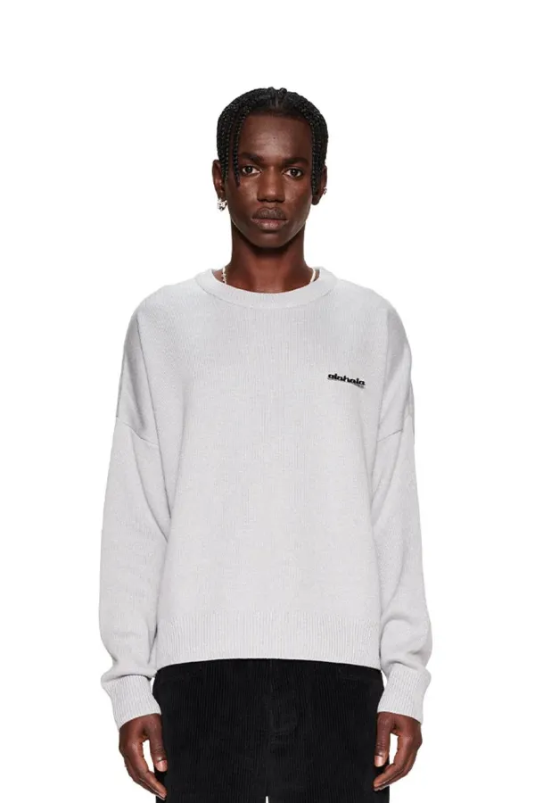 OLAKALA Cc Knit Sweater Gray Hot