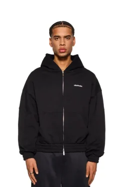 OLAKALA Cc Zip Hoodie Black Cheap