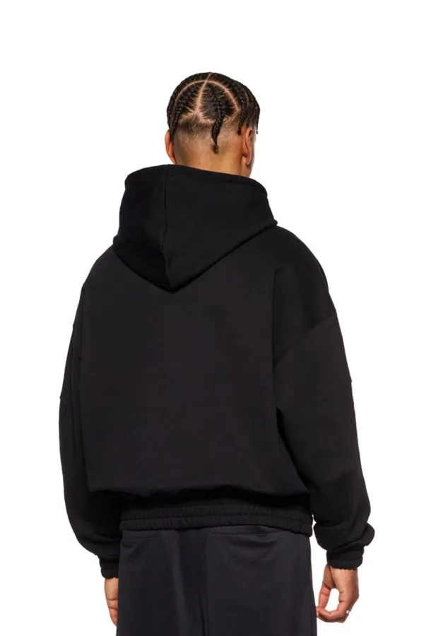 OLAKALA Cc Zip Hoodie Black Cheap