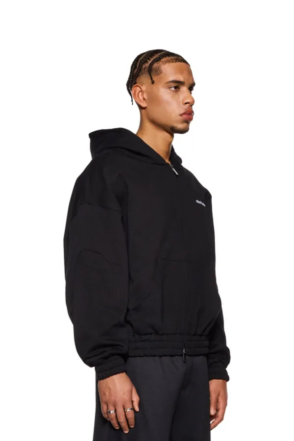 OLAKALA Cc Zip Hoodie Black Cheap