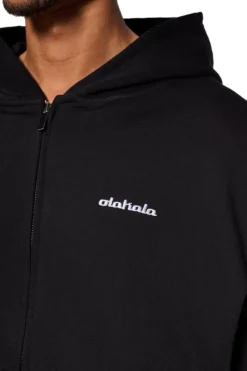 OLAKALA Cc Zip Hoodie Black Cheap