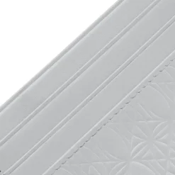 OLAKALA Ccleather Monogramm Cardholder Gray Best Sale