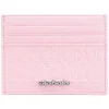 OLAKALA Ccleather Monogramm Cardholder Pink Cheap