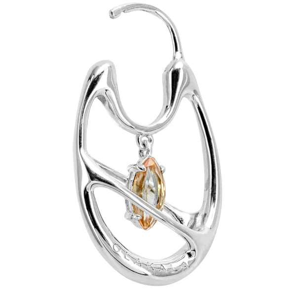 OLAKALA Core Protector Earring Silver New