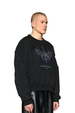 OLAKALA Defect Id Sweater Black Store