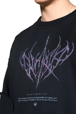 OLAKALA Defect Id Sweater Black Store