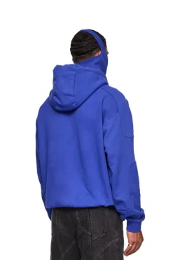 OLAKALA Discreet Mask Hoodie Blue Cheap