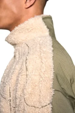 OLAKALA Distorted Teddy Jacket Hot