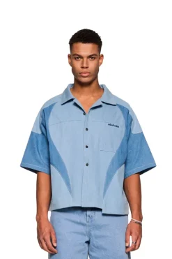OLAKALA Echoes Denim Shirt Store