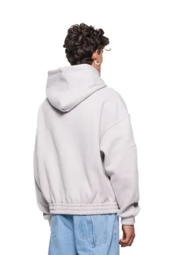 OLAKALA Elysium Zip Hoodie Light Gray New
