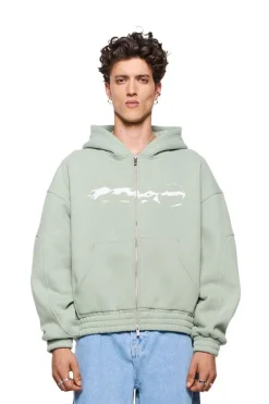 OLAKALA Elysium Zip Hoodie Mint Discount