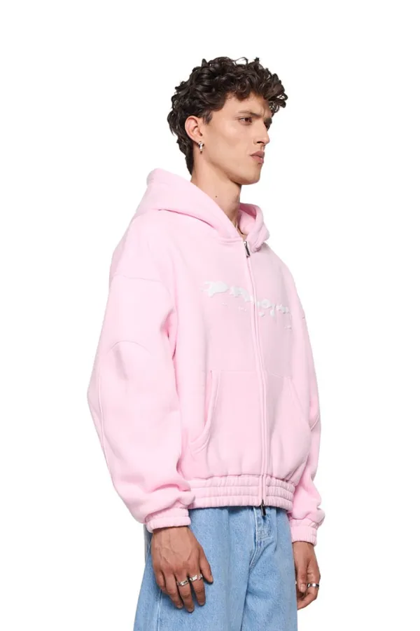 OLAKALA Elysium Zip Hoodie Pink Best