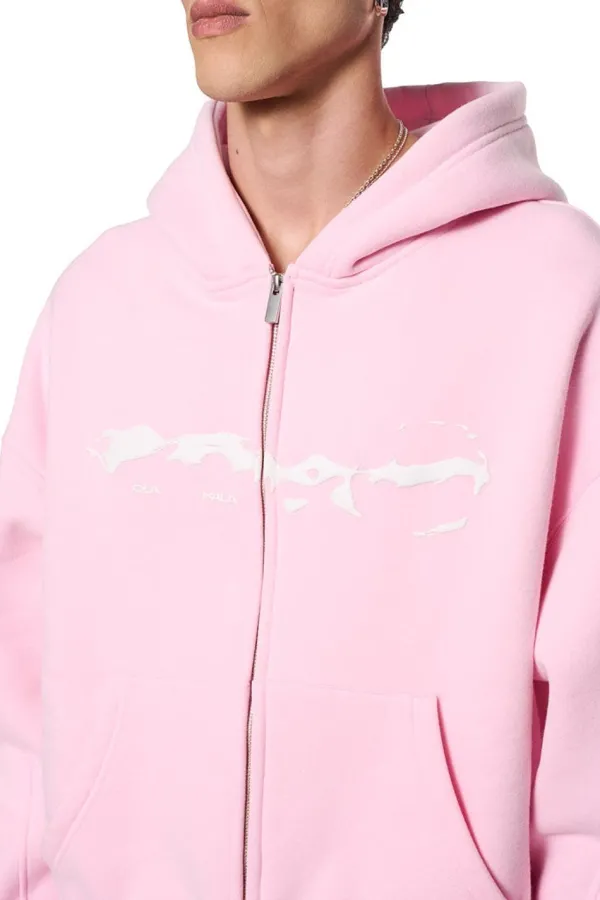 OLAKALA Elysium Zip Hoodie Pink Best