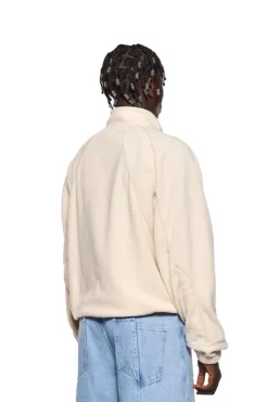 OLAKALA Fleece Jacket Almond Milk Best Sale