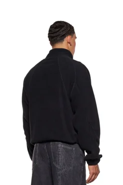 OLAKALA Fleece Jacket Black Onyx Fashion