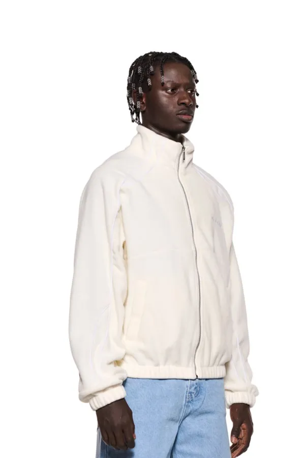 OLAKALA Fleece Jacket Bright White Store