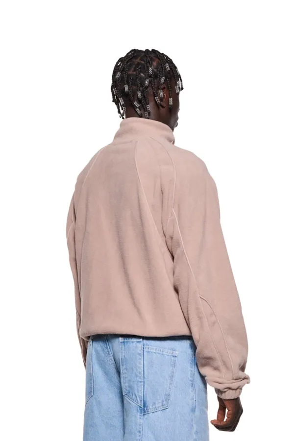 OLAKALA Fleece Jacket Mocha Brown Best Sale