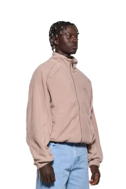 OLAKALA Fleece Jacket Mocha Brown Best Sale