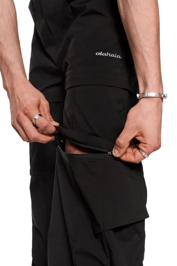 OLAKALA Gills Zip-Off Pants Black Best