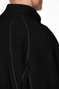OLAKALA Reflective Fleece Jacket Black Discount