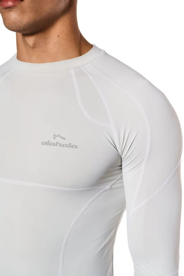 OLAKALA Sports Anatomy Tech Top Gray Sale