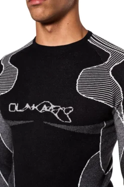 OLAKALA Synergy Anatomy Knit Tech-Top Black Hot