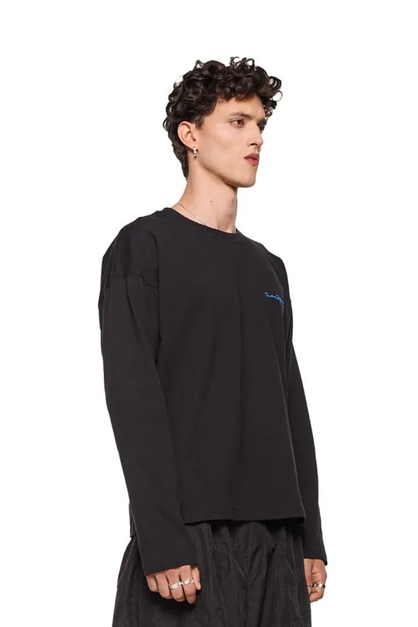 OLAKALA Synergy Embroidered Longsleeve Black Cheap